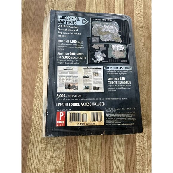 Paperback Elder Scrolls V: Skyrim Legendary Edition Game Guide - No Map - Picture 7 of 15